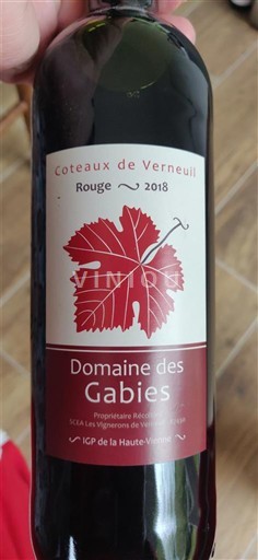 Zuidwest-Frankrijk Niet gespecificeerd Domaine Des Gabies Coteaux de Verneuil 2018