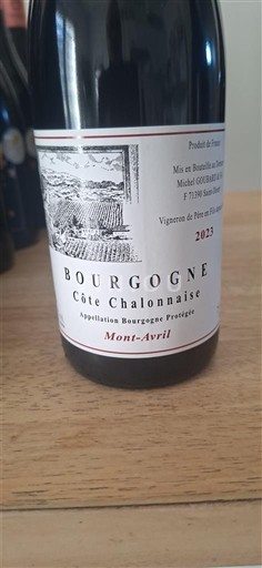 Bourgondië Bourgogne Côte Chalonnaise Mont-Avril 2023