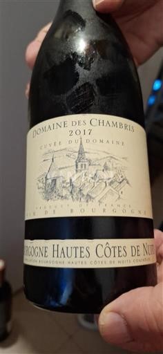 Bourgondië Niet gespecificeerd Domaine Des Chambris du Domaine 2017