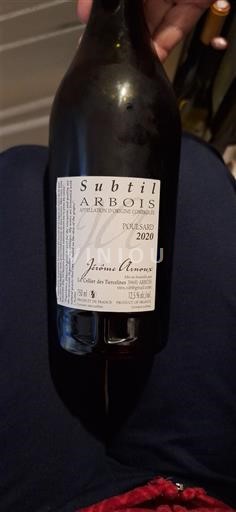 Jura Arbois Jérôme Arnoux Subtil 2020