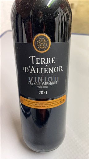 Bordeaux Terre Aliénor L'Absolu Cabernet 2021