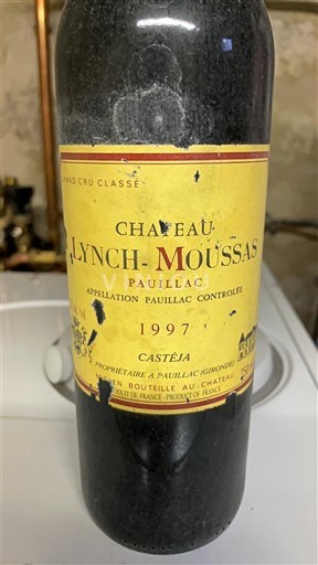 Bordéus Pauillac Château Lynch-Moussas 1997