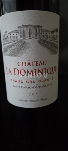 Bordeaux Saint-Émilion Grand Cru Grand Cru Château La Dominique 2019