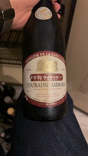 Thung lũng sông Loire Touraine-amboise Domaine La Gabillière François 1er 2005