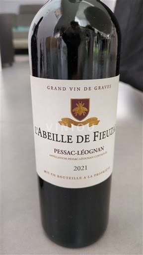 Bordeaux Pessac-Léognan Château Fieuzal L'Abeille de Fieuzal 2021