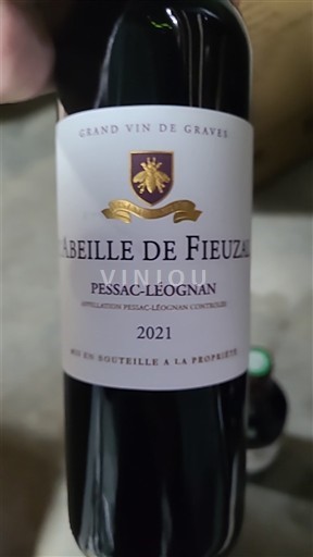 Bordeaux Pessac-Léognan Château Fieuzal L'Abeille de Fieuzal 2021