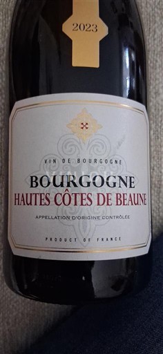 Burgundi Beaunen Ylämaat La Cave des Hautes Côtes 2023