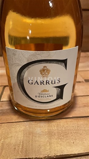 Provence Côtes-de-provence Château Esclans Garrus Non Millésimé