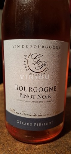 Burgundy Gérard Persenot 2021