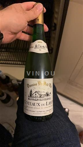 Loiredalen Coteaux-du-Layon Domaine Petit Val 1982