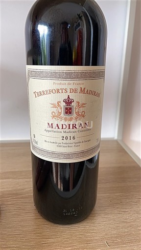 South West Madiran Terreforts de Madiran 2016