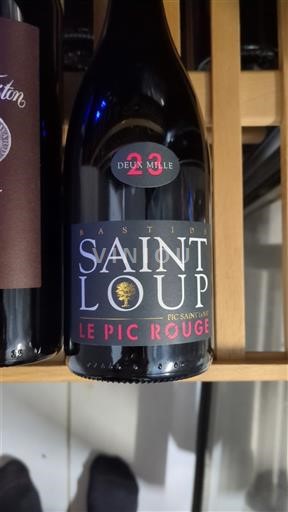 Languedoc Pic-Saint-Loup Bastide Saint Loup Le Pic Rouge 2020