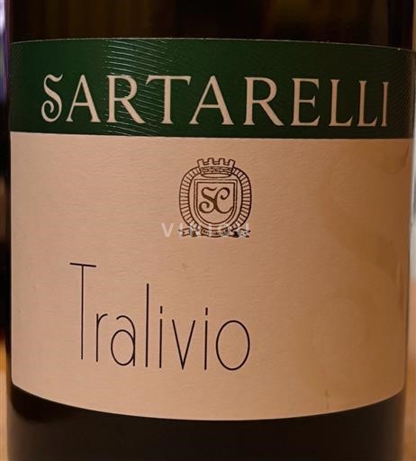 Marche Wines Verdicchio dei Castelli di Jesi Sartarelli Tralivio 2022