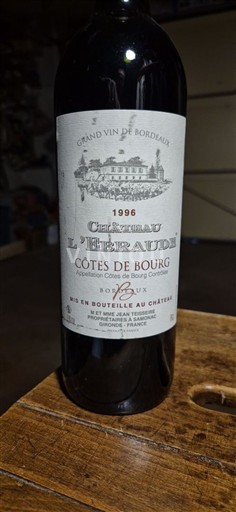 Burdeos Côtes-de-bourg Château L'Erbaude 1996