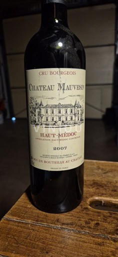 Bordeaux Haut-Médoc Château Mauvesin 2007