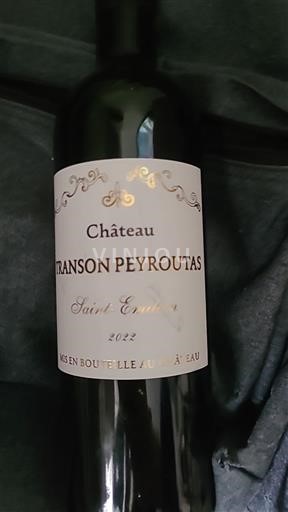 Bordeaux Saint-Émilion Château Branson Peyroutas 2022