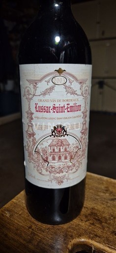 Bordeaux Lussac-Saint-Émilion Saint Georges D Artagnac 2003
