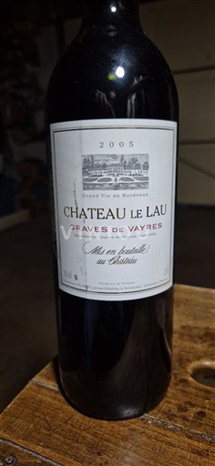 Bordeaux Graves-de-vayres Château Le Lau 2005