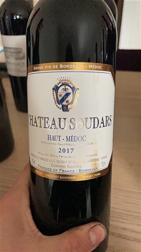Bordeaux Haut-Médoc Château Soudars 2017