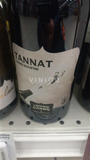 Sudoeste Côtes de Gascogne L'Homme Canon Tannat Sans Soufre Sin añada