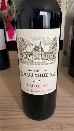 Bordeaux Pauillac Château Bellegrave 2023