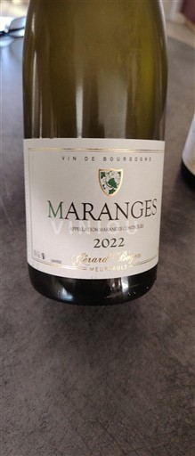 Borgonha Maranges Gérard Boyer 2022