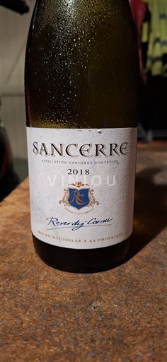 Valle della Loira Sancerre Reverdy Cornu 2018