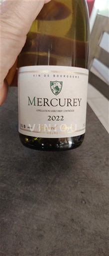 Bourgogne Mercurey Gérard Poyet 2022