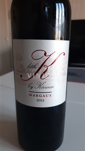 Bordeaux Margaux Kirwan Little K 2012