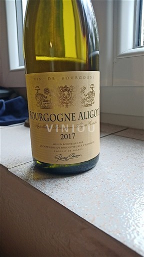 Bourgogne Bourgogne-aligoté Pierre Chanau 2017