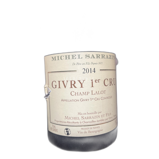 Burgundy Not Specified Michel Sarrazin et Fils Champ Lalot 2014