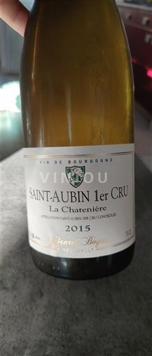 Borgonha Saint-Aubin Premier Cru Gérard Boyer La Chatenière 2015