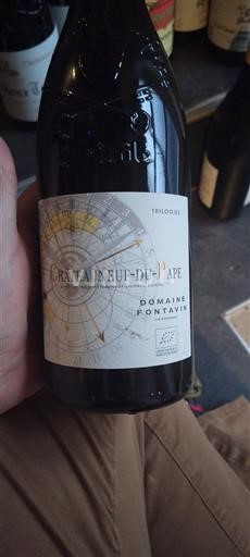 Thung lũng Rhône Châteauneuf-du-pape Domaine Fontavin Trilogies 2022