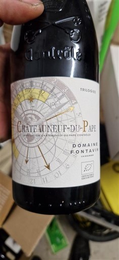 Thung lũng Rhône Châteauneuf-du-pape Domaine Fontavin Trilogies 2022
