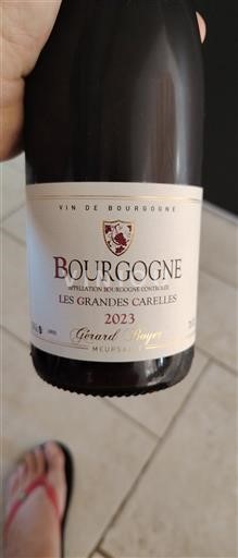 Burgundy Gérard Boyer Les Grandes Carelles 2023