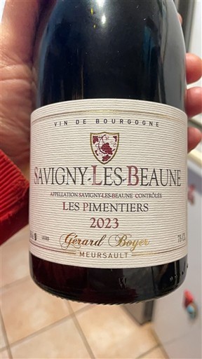 Borgonha Savigny-lès-Beaune Gérard Boyer Les Pimentiers 2023