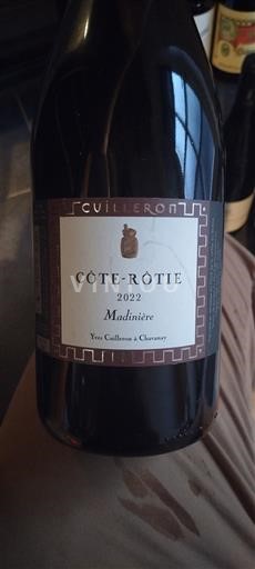 Rhône Valley Côte-Rôtie Domaine Yves Cuilleron Madinière 2022