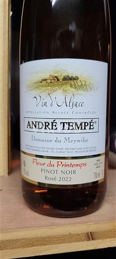 Elsass André Tempé Fleur du Printemps 2022