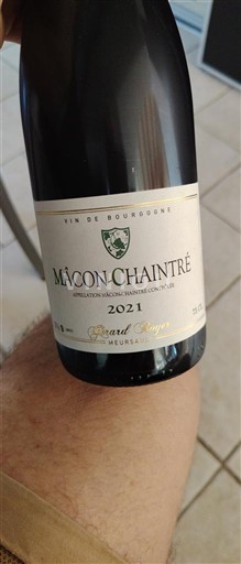 Burgundi Mâcon ja Mâcon-kylät Gérard Dupey 2021