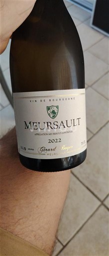 Borgonha Meursault Gérard Boyer 2022