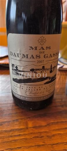 Languedoc Mas de Daumas Gassac 2007