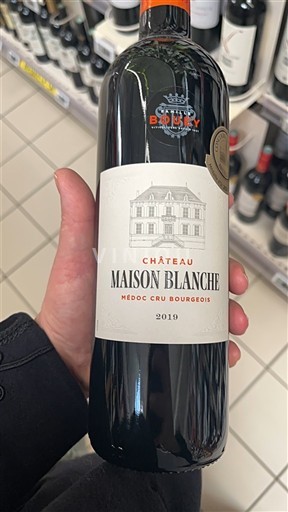 Bordeaux Médoc Cru Bourgeois Château Maison Blanche 2019