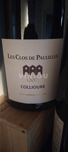 Roussillon Collioure Les Clos de Paulilles 2021