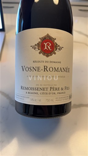 Burgundy Vosne-Romanée Remoissenet Père & Fils Non-Vintage