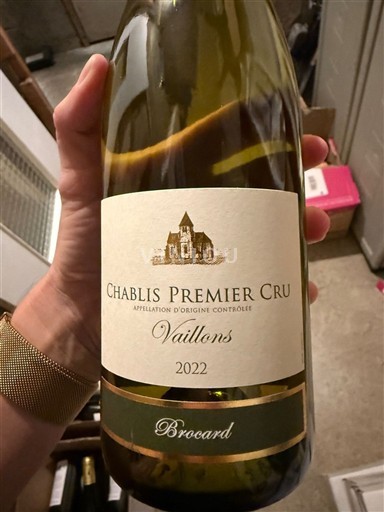 Bourgogne Chablis Premier Cru Brocard Vaillons 2022