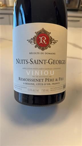 Bourgogne Nuits-saint-georges Remoissenet Père & Fils 2022