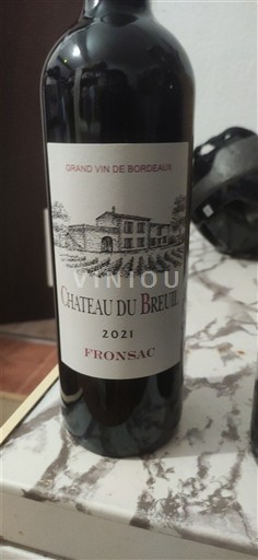 Bordeaux Fronsac Château Breuil 2021
