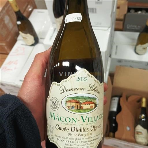 Burgundi Mâcon ja Mâcon-kylät Domaine Chêne Vieilles Vignes 2022