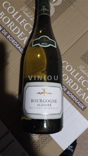 Burgundi Bourgogne Aligoté Emotions Minérales 2022