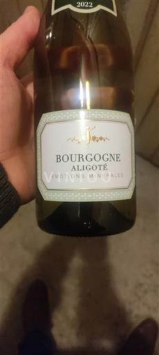 Bourgogne Bourgogne-aligoté Emotions Minérales 2022